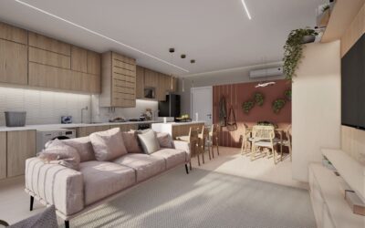 Apartamento Tangram Conceição – 61 m²: Integração, estilo e aconchego